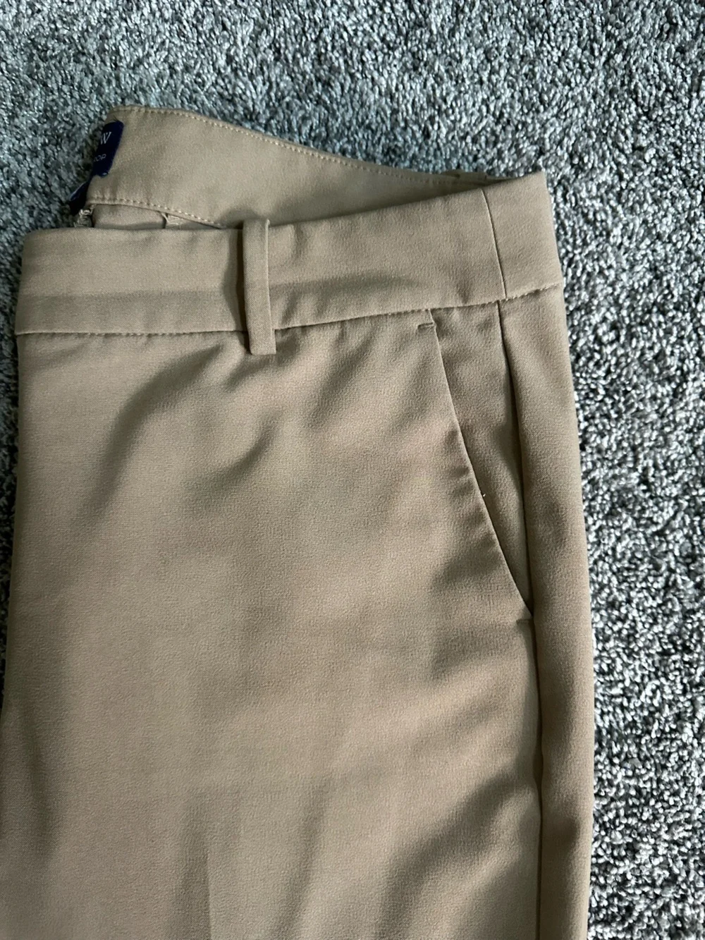J. Crew Ruby Crop Pants in Camel-Taupe